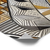 Hedendaagse kunstposter poster (Hoek)