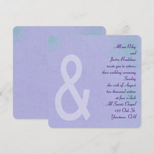 Hedendaagse lavendel kaart