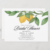 Hedendaagse Lemon Garden Horizontaal Vrijgezellenf Kaart (Voorkant / Achterkant)