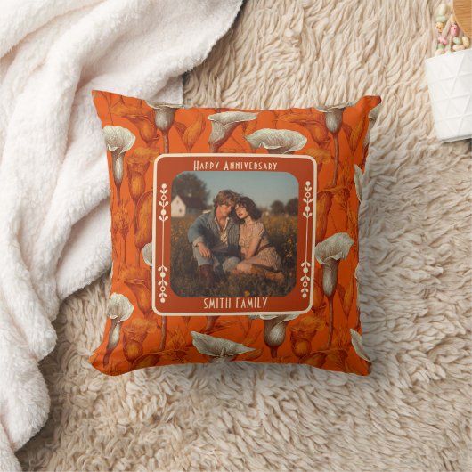 Hedendaagse Lovebird 5e Jubileum Sierkussen (Deken)