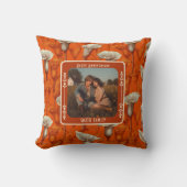 Hedendaagse Lovebird 5e Jubileum Sierkussen (Voorkant)