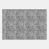 Hedendaagse luipaard en Zebra Inpakpapier Vel (Voorkant 3)