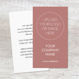 Hedendaagse minimalistische custom Logo woestijn R Visitekaartje