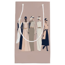 Hedendaagse Mode Illustratie Swag Bag Klein Cadeauzakje