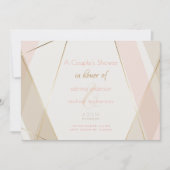 hedendaagse moderne geometrische stripes wijzen op kaart (Voorkant)