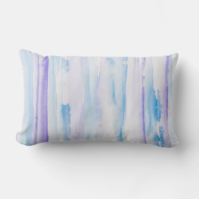 Hedendaagse multi-kleur lendenkussen buitenkussen (Voorkant)