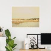 Hedendaagse natuur-neutrale wandkunst voor thuis poster (Thuiskantoor)