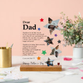 Hedendaagse oprechte Vaderdag-boodschap uit het Ki Acryl Bord (Huwelijk)