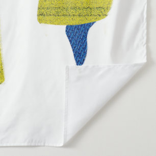 Hedendaagse Paard Collage Karakter Kunst (Halfglan Wandkleed
