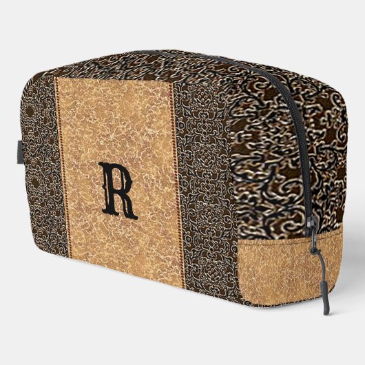 "Hedendaagse Paard en Buggy Stijl" Dopp Kit Toilettasje (Rechterhoek)