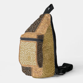 "Hedendaagse Paard en Buggy Stijl" Gesneden naaiza Sling Bag