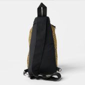 "Hedendaagse Paard en Buggy Stijl" Gesneden naaiza Sling Bag (Achterkant)