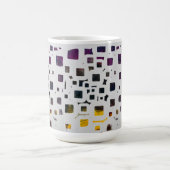 Hedendaagse Paarse gouden Mok (Center)