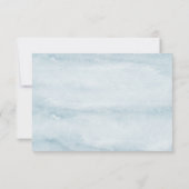 Hedendaagse Paarse turkoois en goudmarmer | RSVP Kaartje (Achterkant)