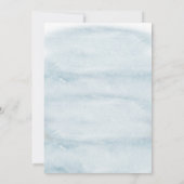 Hedendaagse Paarse turquoise gouden marmeren bruil Kaart (Achterkant)