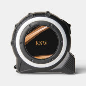 Hedendaagse Professionele Handyman Cool Zwart Rolmaat (Voorkant)