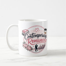 Hedendaagse Romantiek Genre Liefhebbers Koffiemok