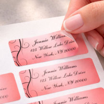 Hedendaagse roze en zwarte vectorgradiënt