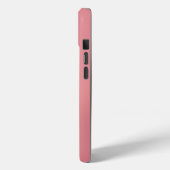 Hedendaagse rustieke roze gepersonaliseerd Case-Mate iPhone case (Achterkant / Links)