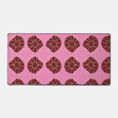 Hedendaagse rustieke zonnebloem bureaumat (Voorkant)