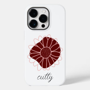 Hedendaagse rustieke zonnebloem Case-Mate iPhone 14 pro hoesje