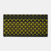 Hedendaagse rustieke zonnebloem patroon bureaumat (Voorkant)