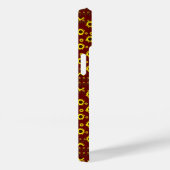 Hedendaagse rustieke zonnebloem patroon Case-Mate iPhone case (Achterkant / Rechts)