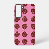 Hedendaagse rustieke zonnebloem samsung galaxy hoesje (Achterkant)