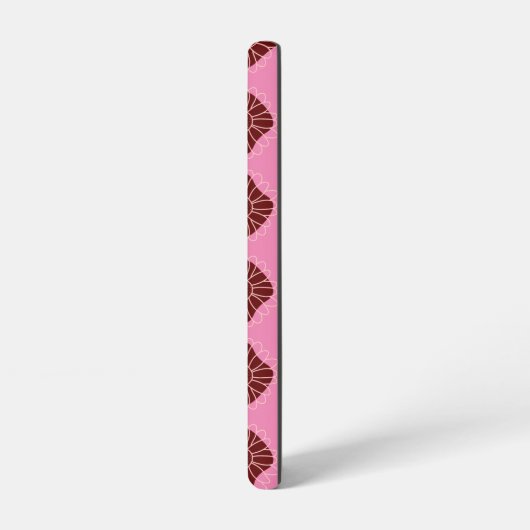 Hedendaagse rustieke zonnebloem samsung galaxy hoesje (Linkerkant)