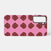 Hedendaagse rustieke zonnebloem samsung galaxy hoesje (Achterkant horizontaal)