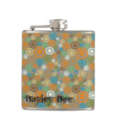 hedendaagse schedels heupfles (Voorkant)