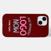 HEDENDAAGSE SCHONE KOELE OXBLOOD MODIEUZE CLIENT Case-Mate iPhone CASE (Achterkant (horizontaal))