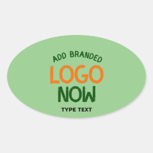 HEDENDAAGSE SCHONE MINT GROENE MODIEUZE CLIENT OVALE STICKER