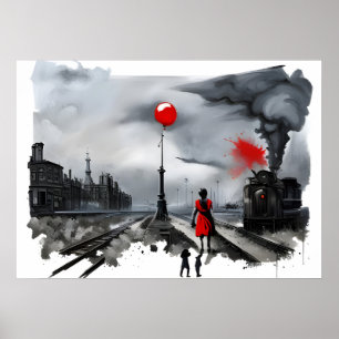 Hedendaagse Stedelijke Kunst Poster