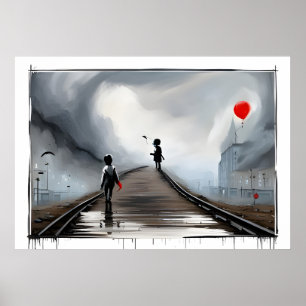 Hedendaagse Stedelijke Kunst Poster