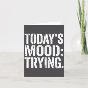 Hedendaagse Stemming Poging Ontdaan Motivatie Cita Kaart