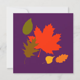 hedendaagse Thanksgiving Kaart