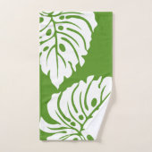 hedendaagse tropische hedendaagse hawaïaanse quilt bad handdoek (Handdoek)