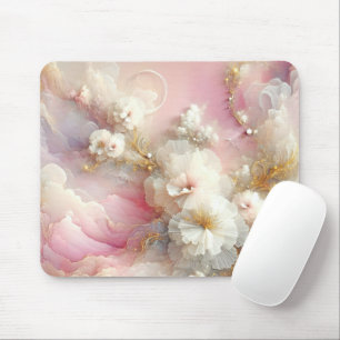 Hedendaagse Tulle Bloem Abstract Muismat