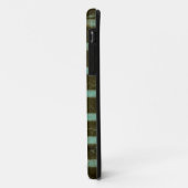 Hedendaagse Turquoise Rooster Case-Mate iPhone Case (Achterkant/links)