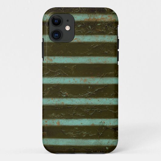 Hedendaagse Turquoise Rooster Case-Mate iPhone Case (Achterkant)