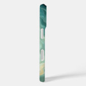 Hedendaagse vloeistofgolf Abstract Case-Mate iPhone Case (Achterkant / Rechts)