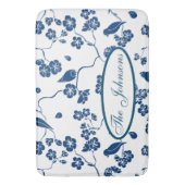 hedendaagse vogels en planten badmat (Voorkant Verticaal)