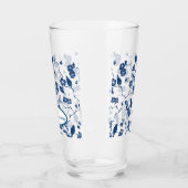 hedendaagse vogels en planten glas (Links)