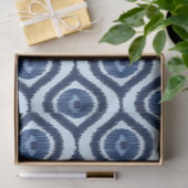 Hedendaagse vormen Blauwe tinten Decoupage Tissuepapier (Geschenk)