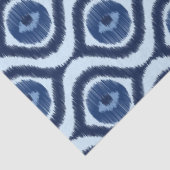 Hedendaagse vormen Blauwe tinten Decoupage Tissuepapier (Detail)