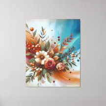 Hedendaagse warme bloemen