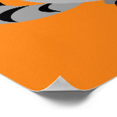 Hedendaagse Wilde Wasbeer Kunst Poster (Hoek)