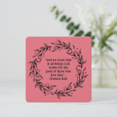 Hedendaagse Zwarte Bloemen Krans Religieuze Leeg (Staand voorkant)