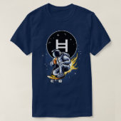 Hedera Hashchart Crypto Coin HBAR T-shirt (Design voorkant)
